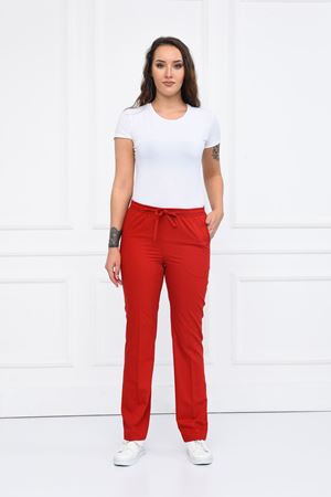 Kadın Pantolon - Koyu Kırmızı