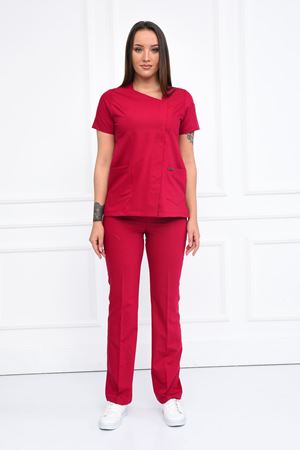 White Kadın Takım - Koyu Fuşya