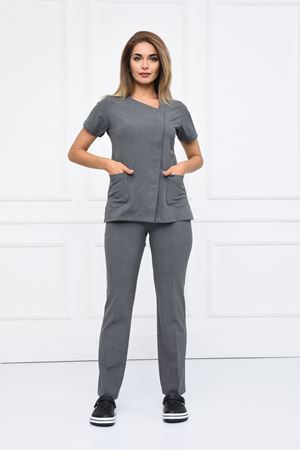 Santana White Kadın Takım - Orta Gri