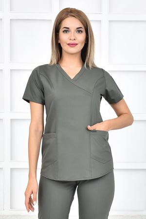 Green Kadın Tek Üst - Haki