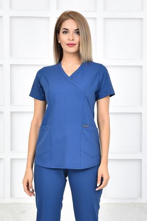 Green Kadın Üst - Petrol Mavi