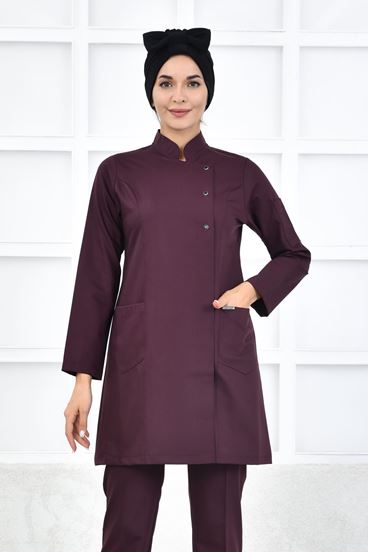 Kare Kruvaze Kadın Tesettür Üst - Güvez