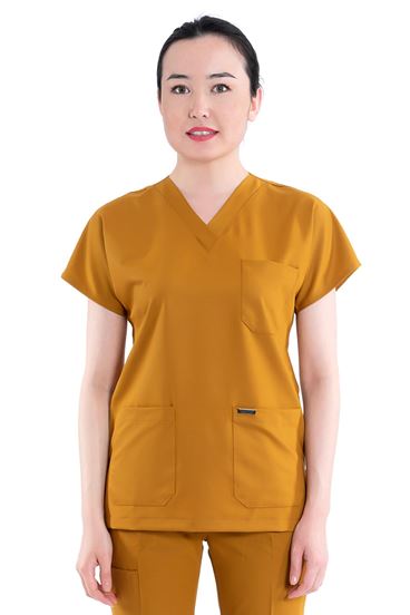 Greys Kadın Üst - Hardal