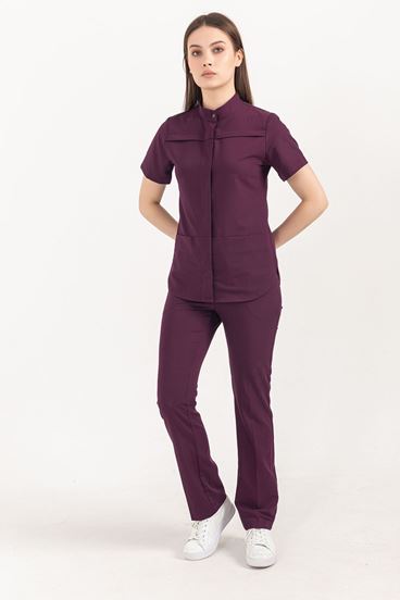 Collar Comfort Kadın Takım - Mürdüm