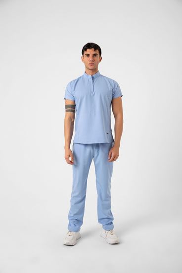 New Line Erkek Takım - Bebe Mavi