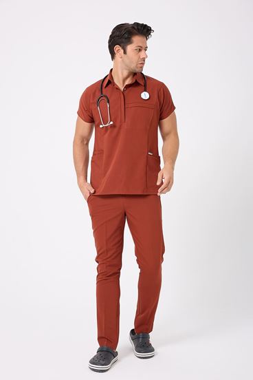 Planet Erkek Takım - Kiremit