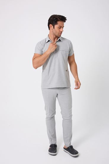 Planet Erkek Takım Santana - Açık Gri