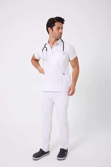 Planet Erkek Takım - Beyaz