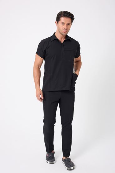 Planet Erkek Takım - Siyah