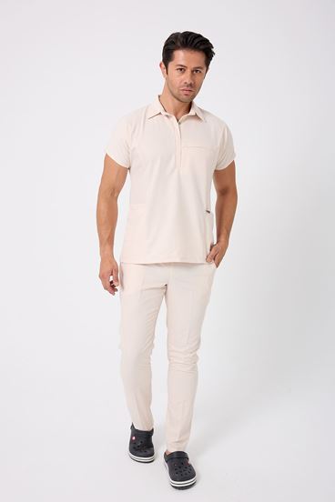 Planet Erkek Takım - Krem