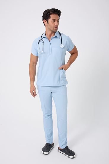 Planet Erkek Takım - Bebe Mavi