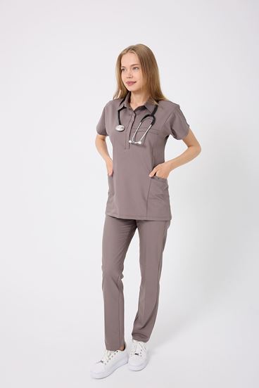 Planet Kadın Takım - Koyu Bej