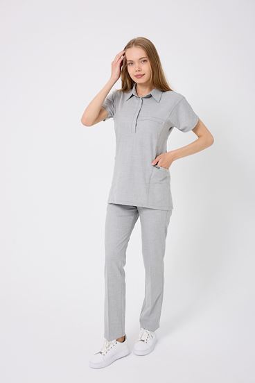 Planet Kadın Takım Santana - Açık Gri