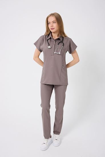 Planet Kadın Takım - Koyu Bej