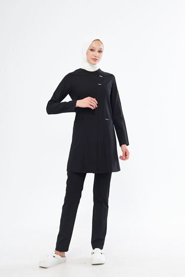 Elegance Santana Kadın Tesettür Takım - Siyah