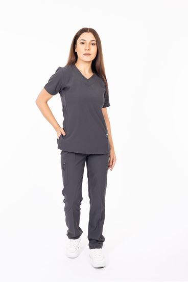 Hood Comfort Kadın Takım - Füme Gri