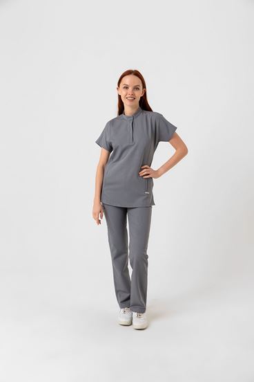 New Line Kadın Takım - Gri̇