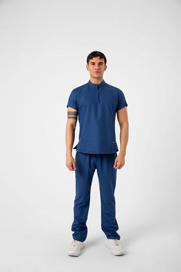 New Line Erkek Takım - Petrol Mavi