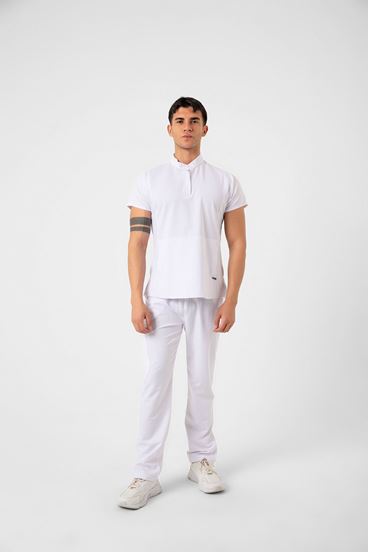 New Line Erkek Takım - Beyaz