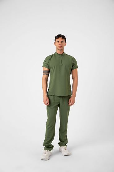 New Line Erkek Takım - Kına Yeşili