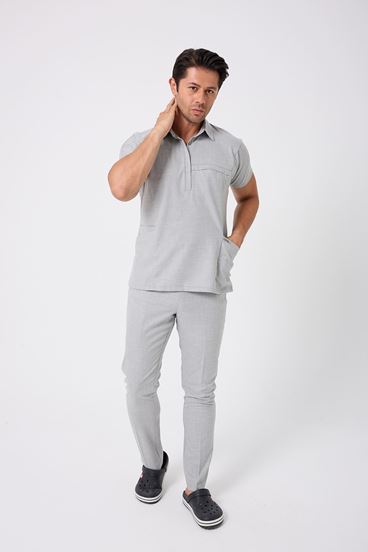 Planet Erkek Takım Santana - Açık Gri