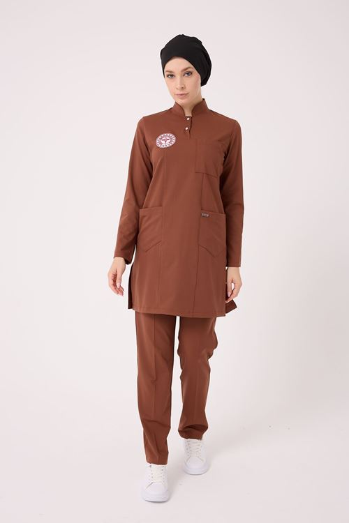 Diğer Meslek Mensupları Kadın Tesettür Takım Friar Brown