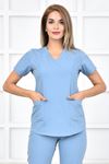 Green Kadın Üst - Bulut Mavi/Alaskan Blue 