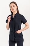 Collar Comfort Kadın Tek Üst- Lacivert