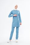 Elegance Kadın Tesettür Takım - Bulut Mavi/Alaskan Blue 