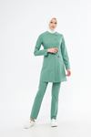 Elegance Kadın Tesettür Takım - Küf Yeşi̇li̇