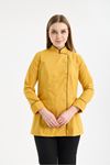 Kadın Chef Üniforma Tek Üst Hardal Sarı